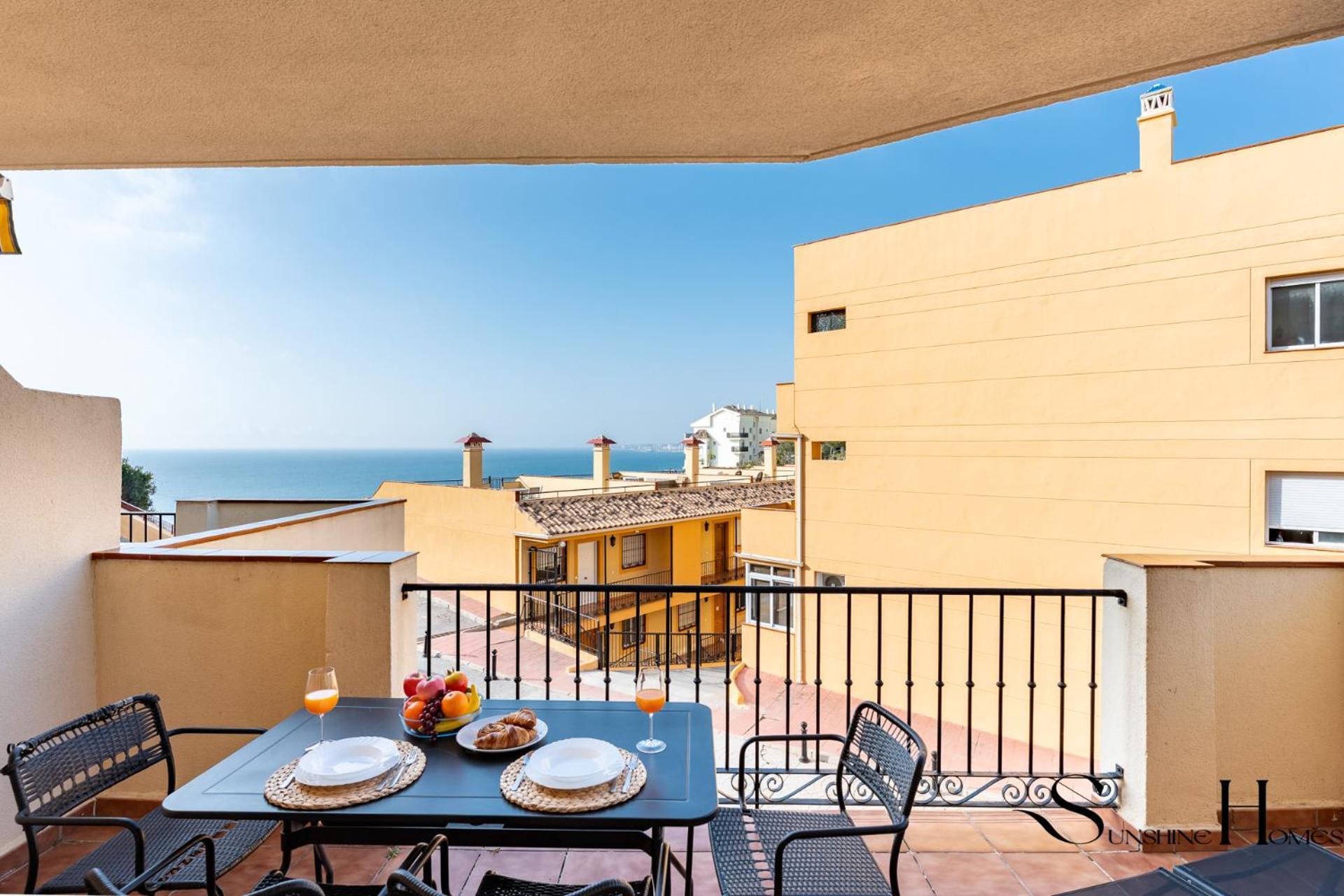 Beachside Retreat With Private Terrace Benalmádena Buitenkant foto